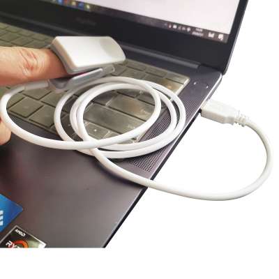 USB Finger Pulse SpO2 Sensor PC Based to USB Portable Pulse Rate and SpO2 Testing Probe