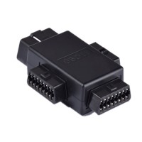 3 IN 1  OBD OBDII OBD2 ADAPTER CONNECTOR MALE TO FEMALE